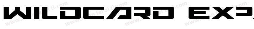 Wildcard Expanded Italic Expanded I字体转换